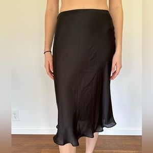 Women’s black Forever21 slip skirt size-S